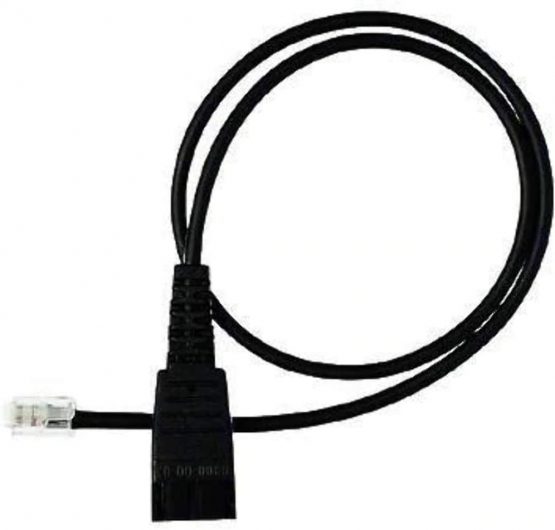 Jabra 8800-00-37 Quick Disconnect Straight Cord to Rj11 Modular Headset Plug - Image 2
