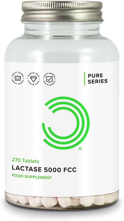 Bulk Pure Lactase Enzyme Tablets, 5000 FCC, Pack of 270, 270 count (Pack of 1)