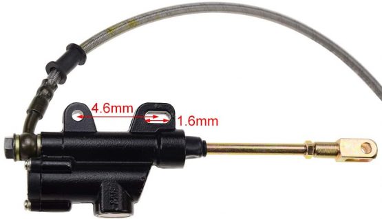 GOOFIT Rear Brake Assembly Master Cylinder Caliper Replacement for SSR 125cc 110cc Pit Dirt Bike Chinese Scooter - Image 3