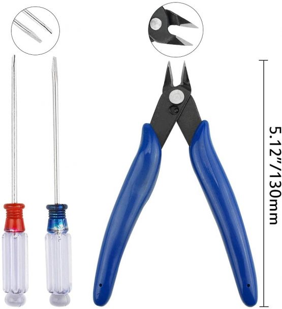 WMYCONGCONG 19 PCS Professional Gundam Model Tools Kit Hobby Building Tools Kit for Building Car Model Repairing and Fixing - Image 2