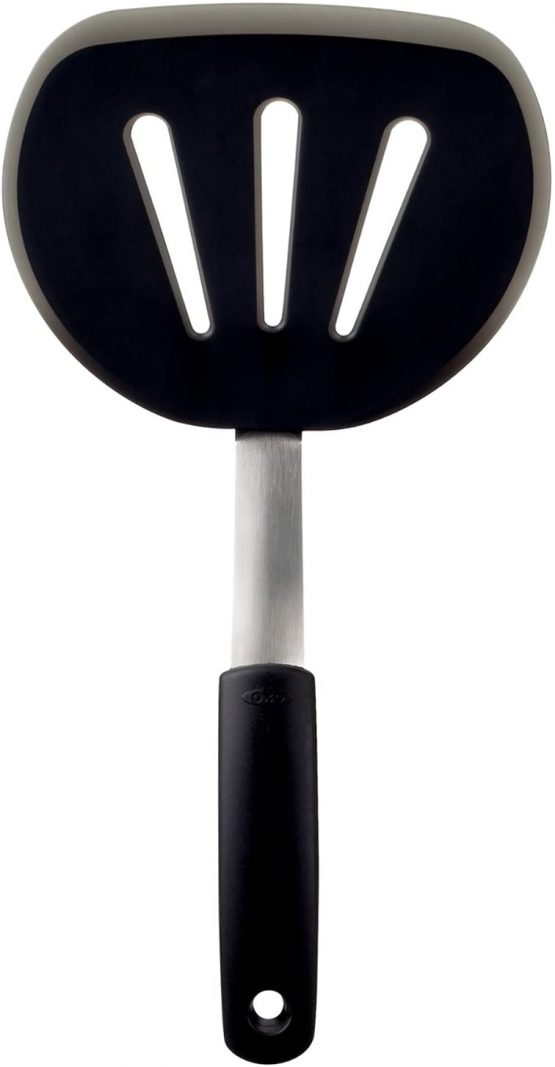 OXO 1071533 Good Grips Silicone Flexible Pancake Turner, Black
