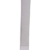 Genware NEV-300012 Serving Spoon with Hanging Hole, Stainless Steel, 12"