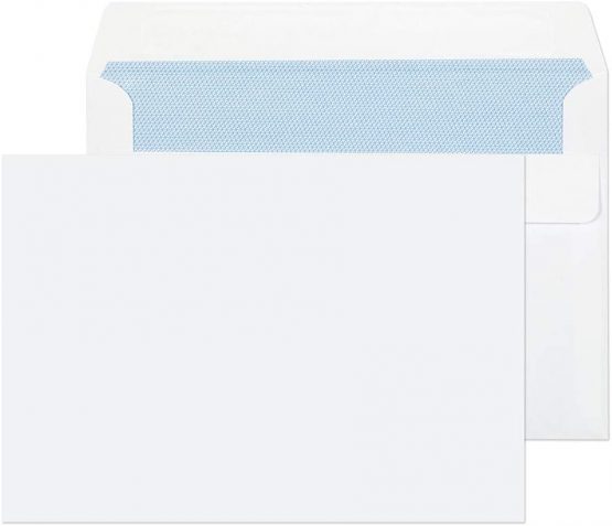 Blake Purely Everyday C6 114 x 162 mm 90 gsm Self Seal Wallet (2602/50 PR) White - Pack of 50