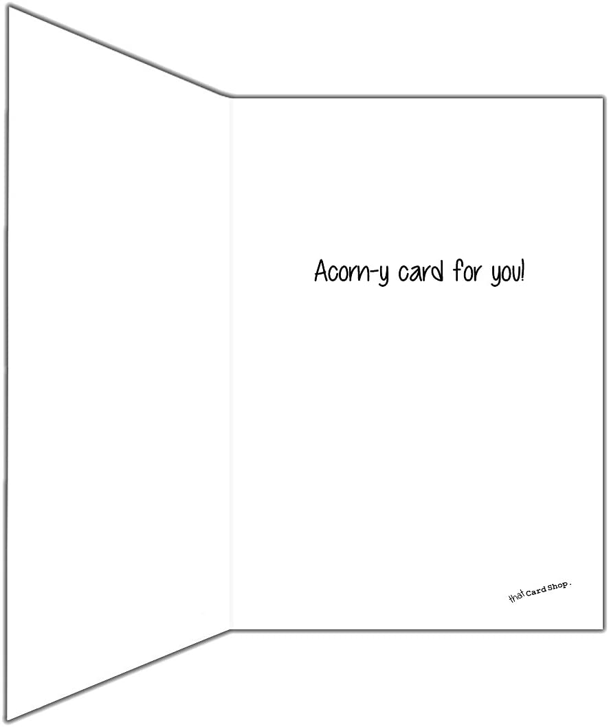 Acorn-y Cute Birthday Card for your sister - Greetings card for any occasion Thank You Get well, Birthday etc - Image 2
