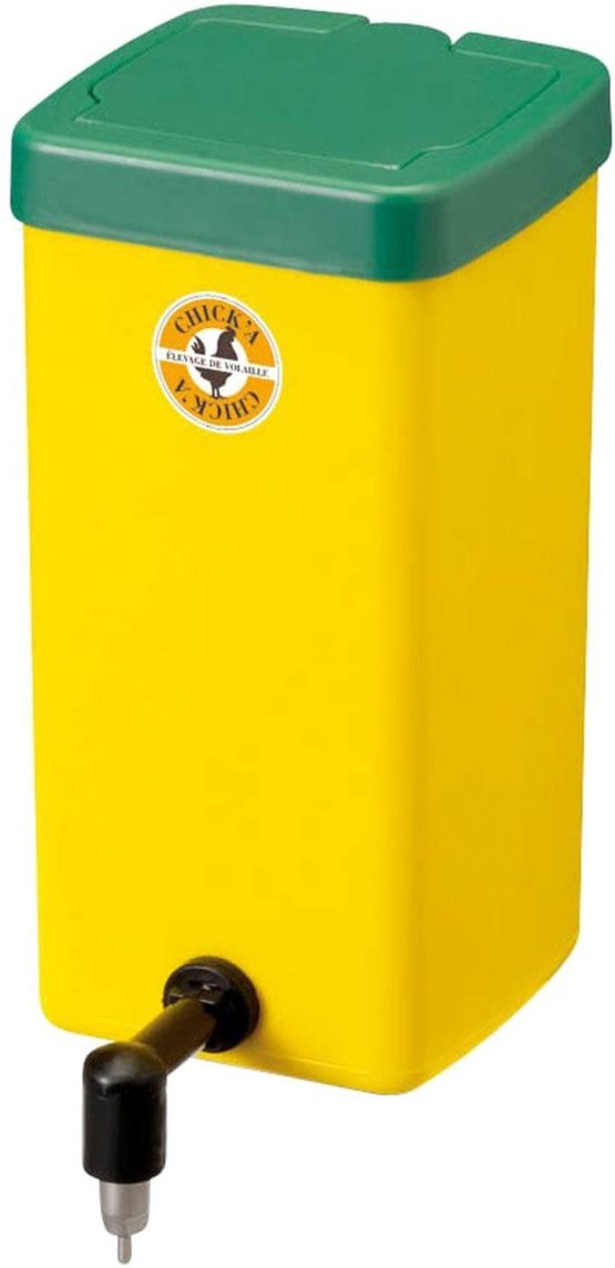 UKAL - Plastic rabbit drinking trough with anti-drip water dispenser - 0.5 litres. - Image 4