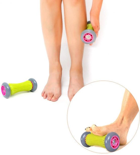 LassZone Foot Massage Roller Muscle Relaxation Applicable for Arm Leg and The Whole Body to Relieve Pain and Tiredness, Plantar Fasciitis Stick Deep Release Pressure Used at Home and Office - Image 4