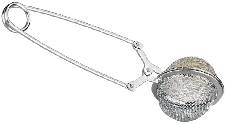 IBILI Tea Ball Infuser Tongs, 6.5 cm, 18/10 Stainless Steel, Reusable, Silver