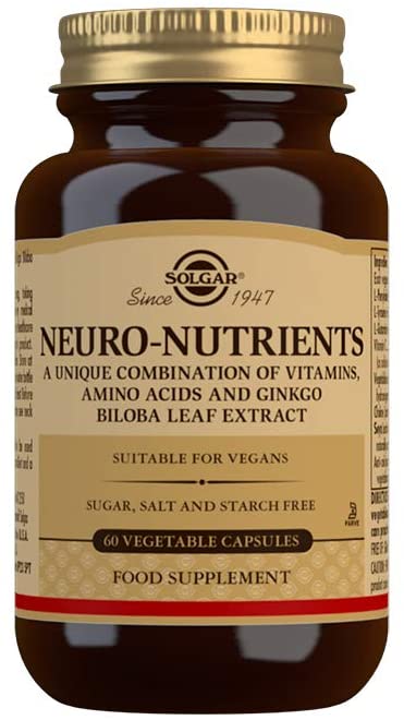 Solgar Neuro-Nutrients Vegetable Capsules - Pack of 60, White, 1 count (Pack of 60) - Image 3