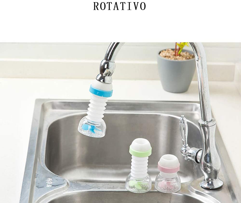 kabinga Shower Durable Splash Proof Mini Filter Cute Water Saving Device for Home Green, Unisex-Youth, Green, M - Image 2