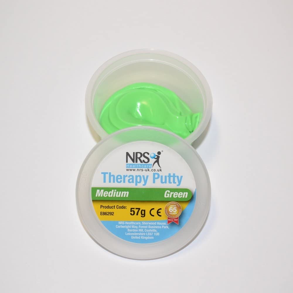Medium Therapy Putty - Green - 57g Healthcare, 57 g (Pack of 1) - Image 3