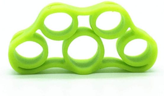 Silicone finger Rally Finger Stretcher Hand Resistance Band Finger rehabilitation training device With 3 Sizes (3KG/8.8Ib 4KG/6.6Ib 5KG/11Ib ) - Image 3