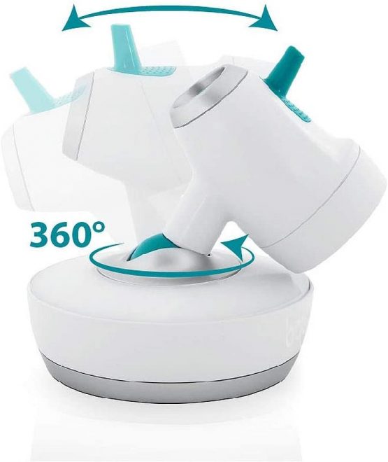 Babymoov YOO Moov Motorised Video Baby Monitor with Camera and Night Vision, 2 way talkback, zoom, remote pan and tilt, night light, temperature indicator - Image 3