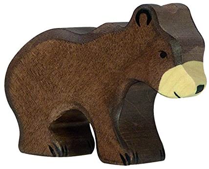 Holztiger Bear Small (Brown), Piccolo