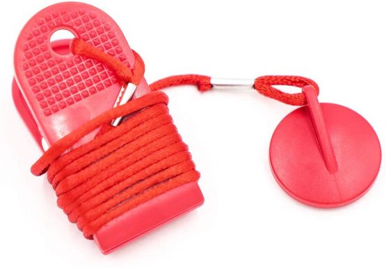 F Season Universal Magnetic Treadmill Safety Key Red Replacement for Running Machine