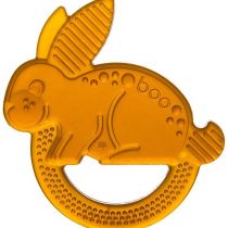 Boo The Bunny - Natural Rubber Teether 100% Natural Non-Toxic eco-Friendly Teething Toy Pure Safe and Strong