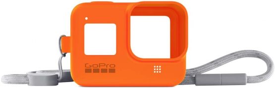 GoPro Sleeve + Lanyard for Hero8 Black - Hyper Orange (Official Accessory) AJSST-004