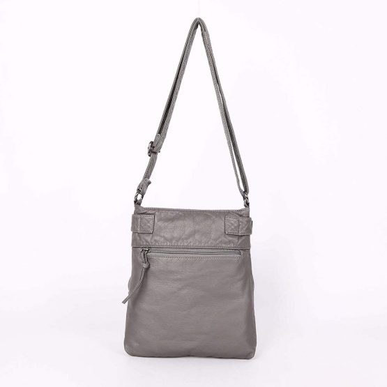 Fashion Leather Lady Shoulder Bags Crossbody Purse Multiple Pockets Women Messenger Bags - Image 3