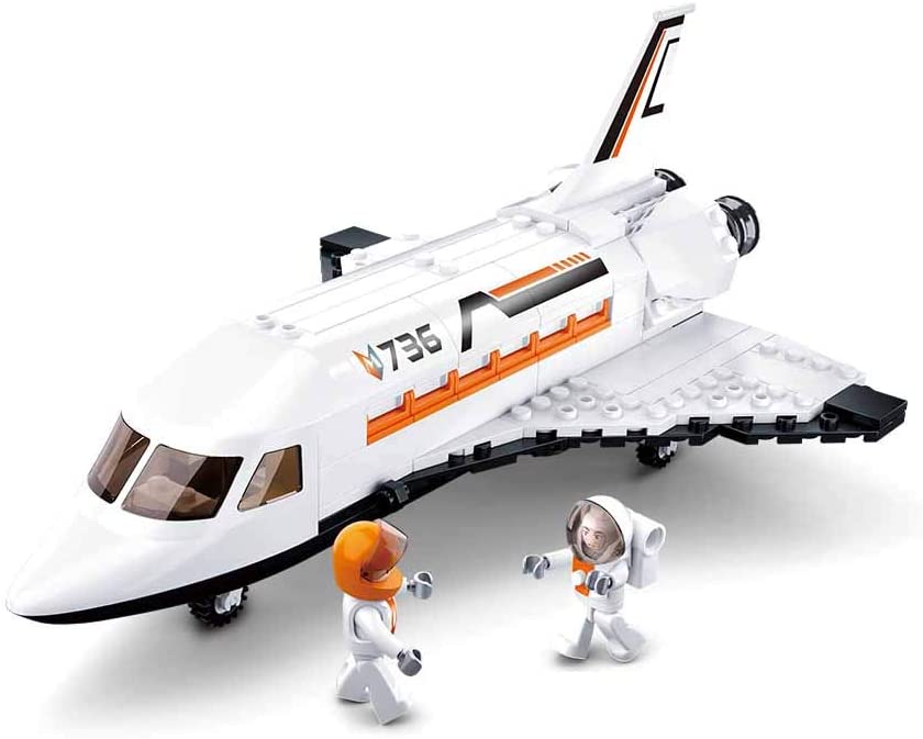 Sluban SPACE - SPACE SHUTTLE (231PCS), Multicolor, 56.5 cm x 58 cm x 34 cm - Image 4