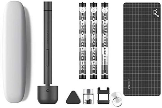 wowstick Precision Electric Screwdriver, Rechargeable Screwdriver Set with LED Light and Magnetic Mat, Repair Tool Kits Including 56 Bits Extend Bar for Most Electronics Devices - Image 2