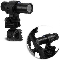 Sports Action Camera for Bicycle or Engine, 120 Degree Wide Angle, 1080P, 30 IPS, 8MP, Mini USB, Waterproof Camera Adjustable View Angle with Mounting Accessories Kit