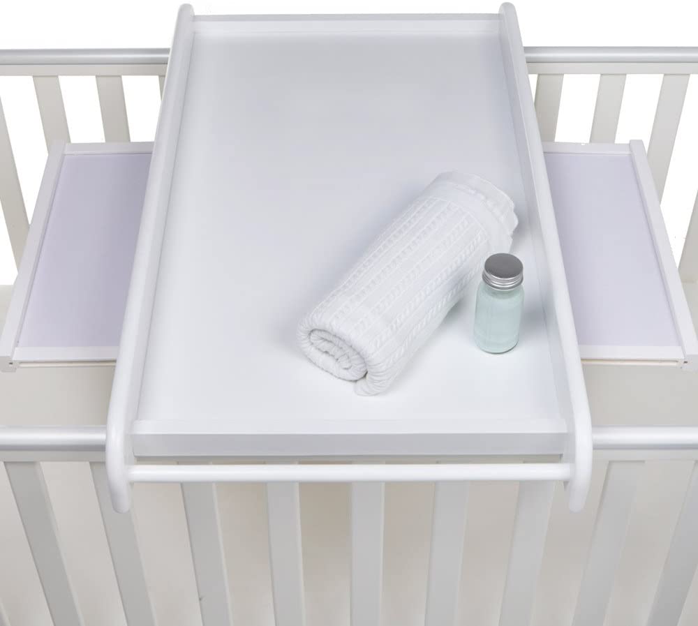 Tutti Bambini Cot Top Changer (White) - Fits Most Standard Cots & Cot Beds of Width 60-70cm, Suitable for Use Up to 10kg (~12 Months) - Image 2