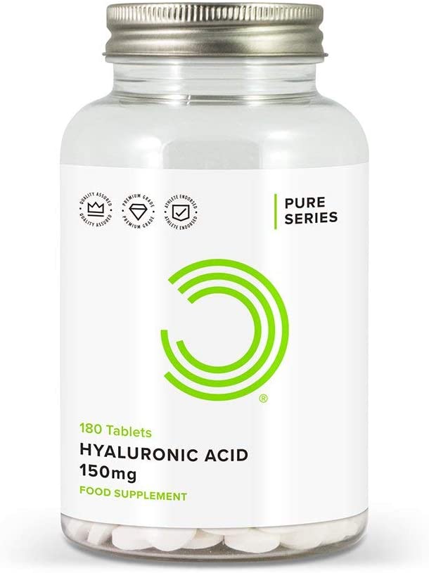 Bulk Pure Hyaluronic Acid Tablets, 150 mg, Pack of 180, 180 count (Pack of 1)