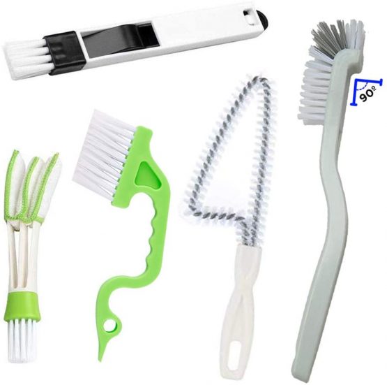 Window or Sliding Door Track Cleaning Brush, Tile Lines Brush,Window