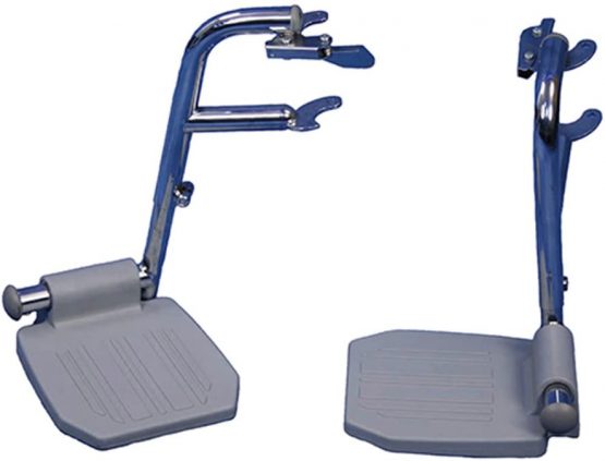 Aidapt Pair of Footrests for use with the Linton & Lenham Mobile Commodes (Eligible for VAT relief in the UK)