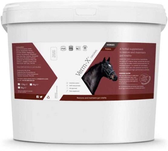 Verm-X All Natural Pellets for Horses and Ponies. Supports Intestinal Hygiene. Vet Approved. UFAS Assured. Restores and Maintains Gut Vitality. Wormwood Free Recipe, clear - Image 3