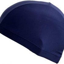 Hustar Unisex Polyester Cloth Swimming Cap Bathing Cap Swimming Hats for Water Sports Navy
