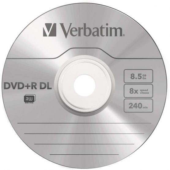 Verbatim 43666 8.5GB 8x Double Layer DVD+R Matt Silver - 10 Pack Spindle - Image 3