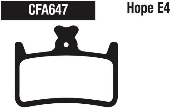EBC Hope Tech E4 Disc Brake Pads - Image 2