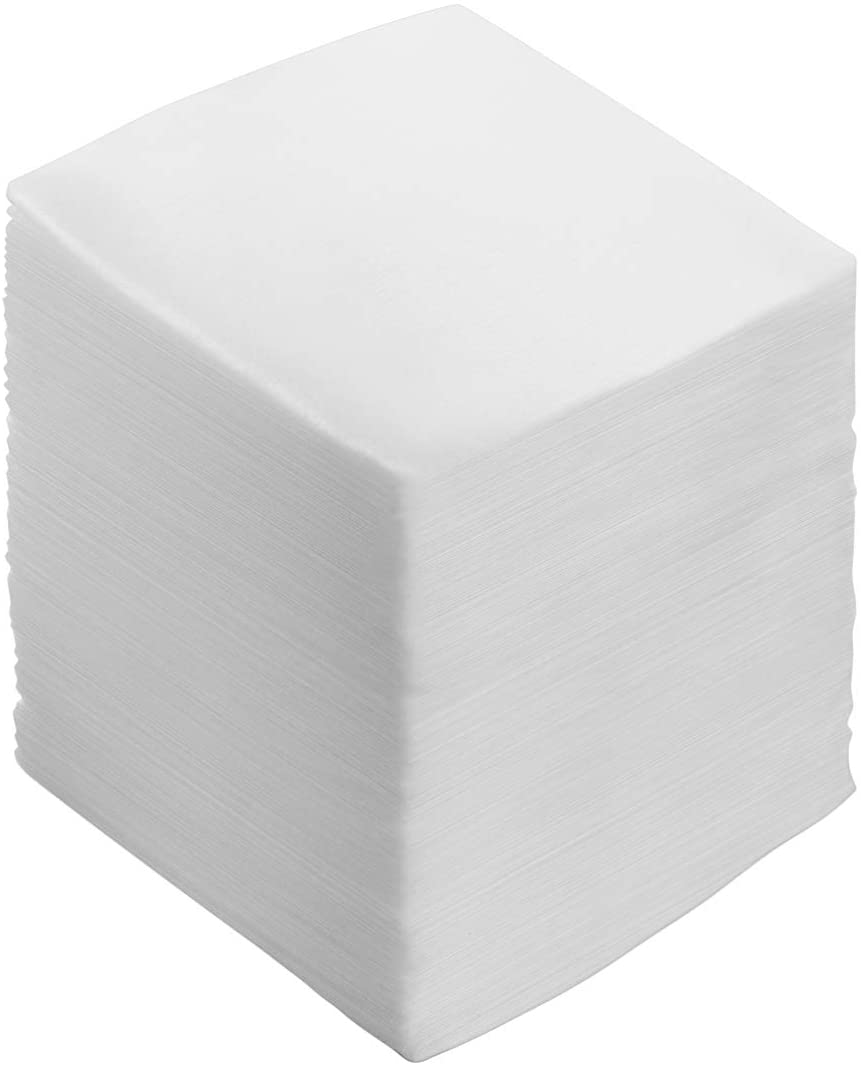 Healifty Sterile Gauze Pads 100-Pack 10x10cm Non-Woven Wound Dressings 4-ply Facial Cotton Gauze Sponges for Makeup Removal Skin Wound Care & First Aid Supplies