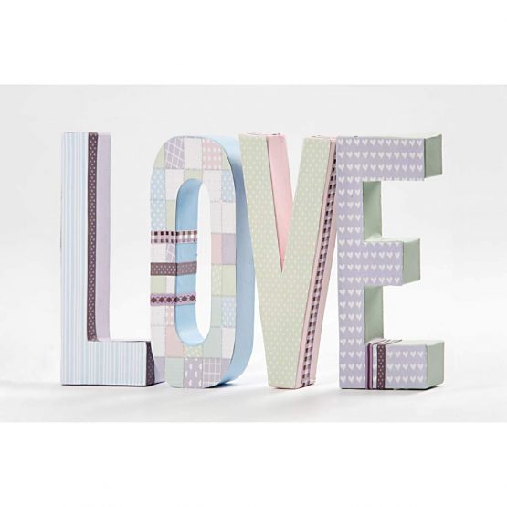 Create Crafts 100263 Creativ 20.5 cm 1-Piece Papier Mache Letter E - Image 3