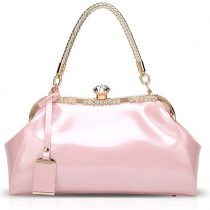 NICOLE & DORIS Handbags for Woman Patent leather Glossy Shell Clutches Evening Bags fashionable for Party