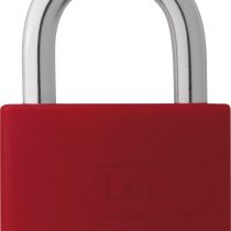 ABUS 65AL40RED Open Shackle Padlock - Red