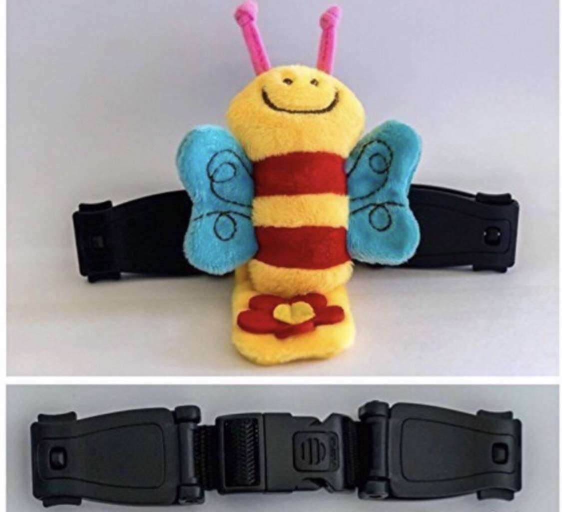 Anti Escape System Chest Clip Buggy Pushchair Car Seat Houdini Safety Strap to Stop Your Little escapees Taking Their arms Out of The Harness with Escape-me-not. Safer Journeys-Less Stress - Image 2