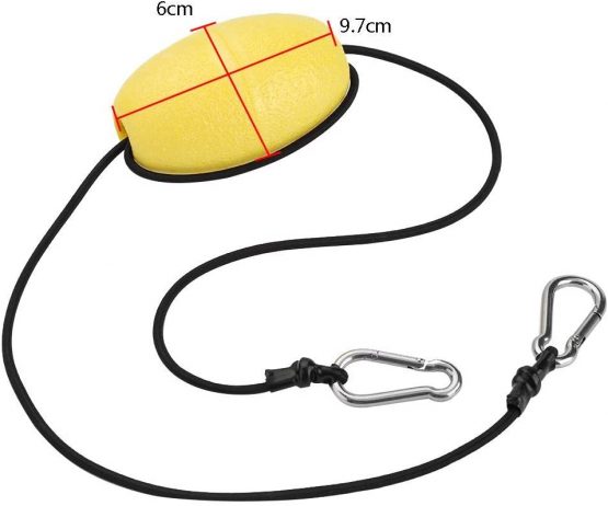 Drift Anchor Rope, Kayak Tow Nylon Rope With EVA Buoy Steel Clips Kayak Accessory - Image 4