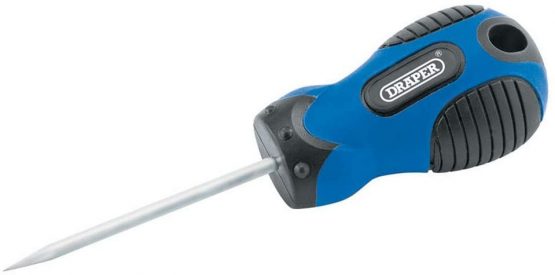 Draper 54245 Soft Grip Carpenters Awl, 75mm Length