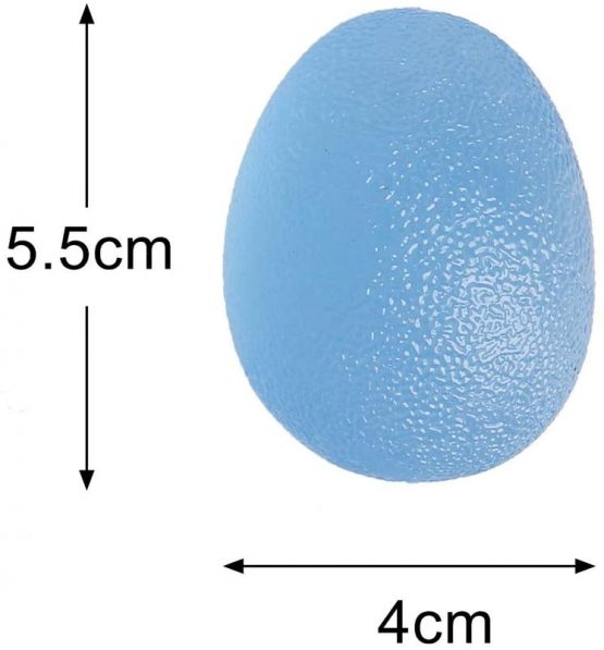 nuoshen 3 Pcs Gel Hand Balls, Hand Therapy Squeeze Exercise Stress Balls Finger Wrist for Arthritis Hand, Finger, Grip Strengthening and Stress Relief - Image 3