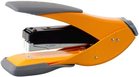 Rexel Easy Touch Half Strip Stapler 70mm Throat Depth Orange (30 Sheet Staple Capacity) - Image 2