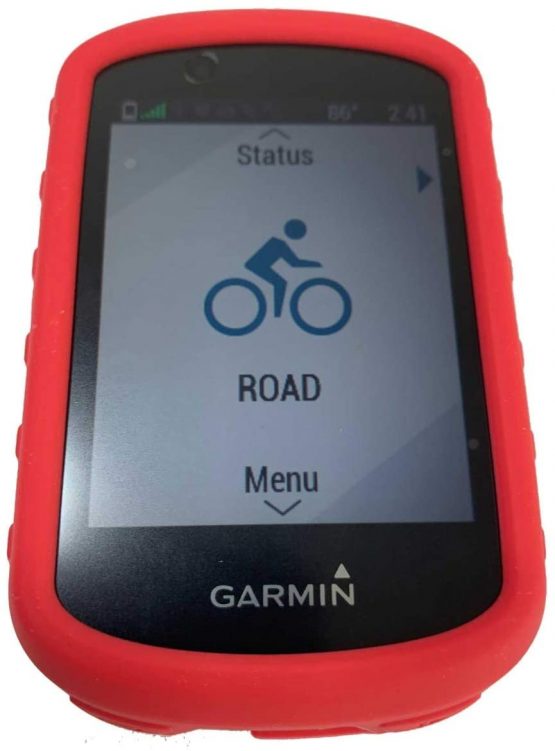 TUFF LUV Tough Silicone case and screen protection for Garmin Edge 530 - Black - Image 3