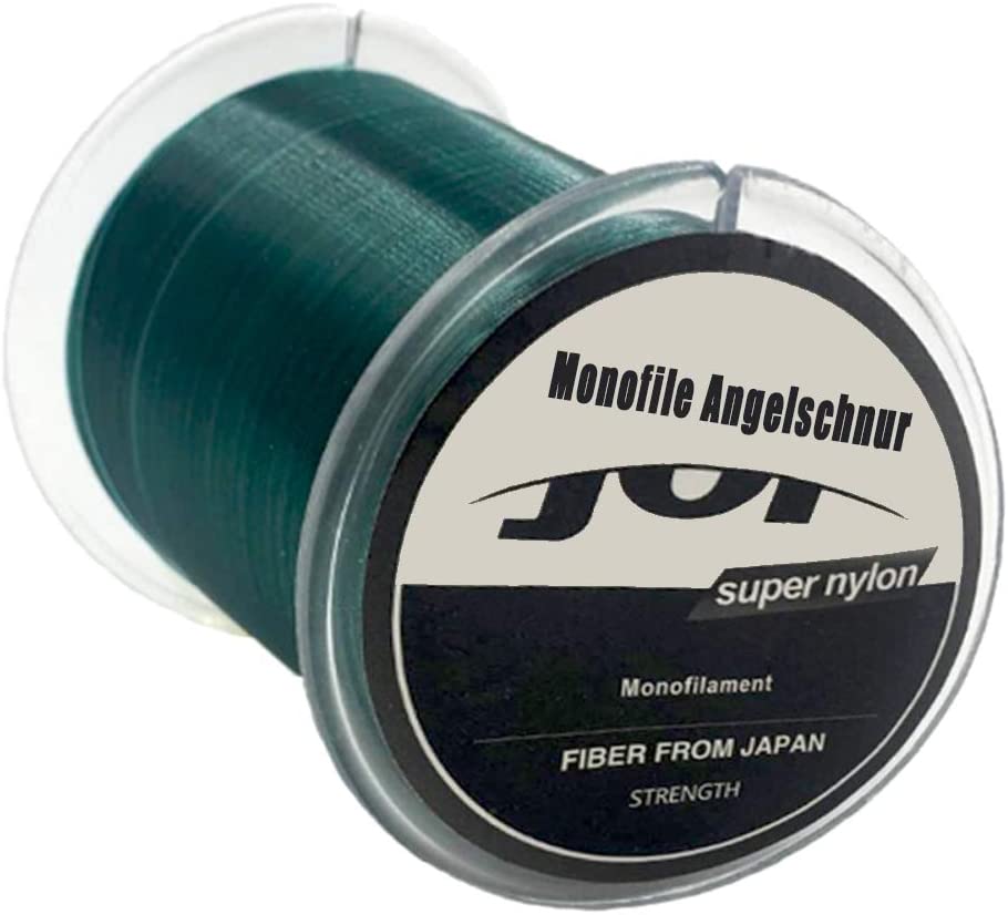 REYOK 500m Fishing Line,Braided Fishing Line,Nylon Thread Weaving Fishing Line-Abrasion Resistance Fishing Line, Zero Stretch