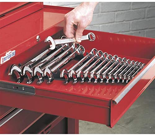 Sealey Wr01 Sharks Teeth Spanner Rack 2Pc, White, 2.1cm x 6.9cm x 49.9cm - Image 3