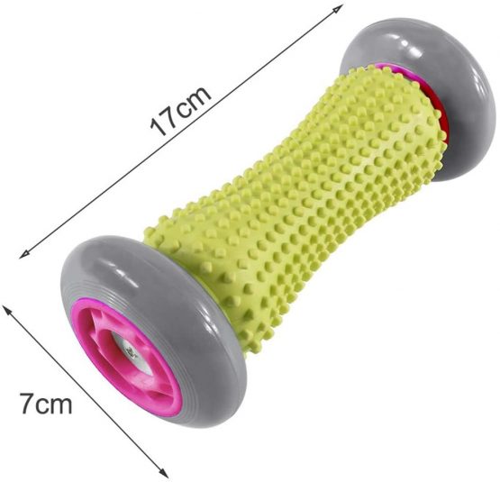 LassZone Foot Massage Roller Muscle Relaxation Applicable for Arm Leg and The Whole Body to Relieve Pain and Tiredness, Plantar Fasciitis Stick Deep Release Pressure Used at Home and Office - Image 3
