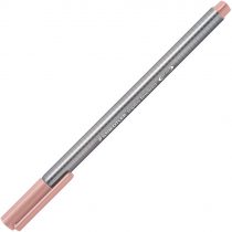 Triplus Fineliner 334 Felt-Tip Pen Superfine Tip 0.3 mm Antique Pink