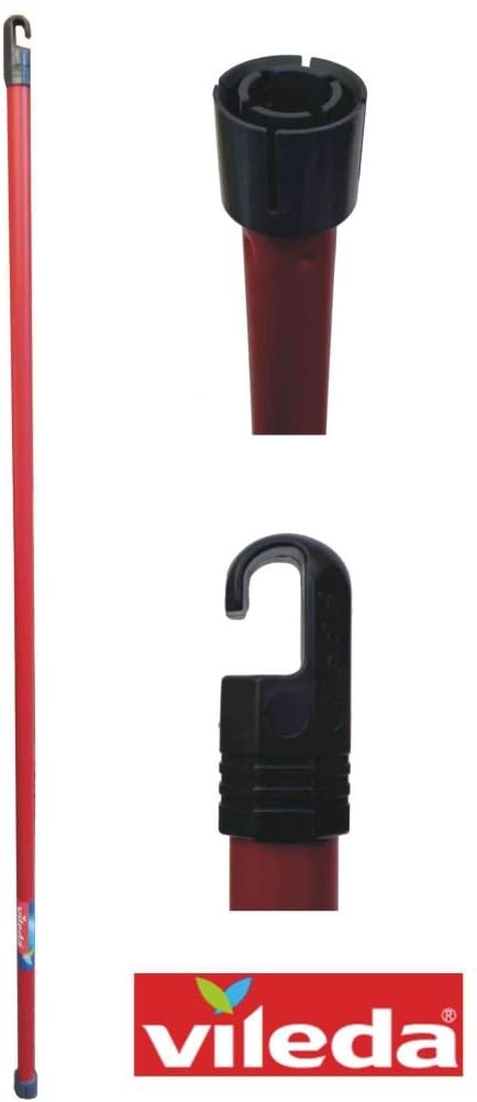Vileda Mop Stick - Red -140 cm, Black Red, Estandar - Image 3