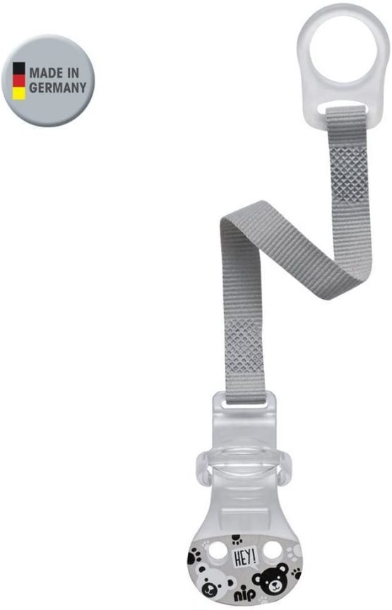 MAM "Skin Soft" silicone dummy 0 - 6 Months Neutral // Set of 2 // incl. Sterilising transport box and NIP dummy strap - Image 3