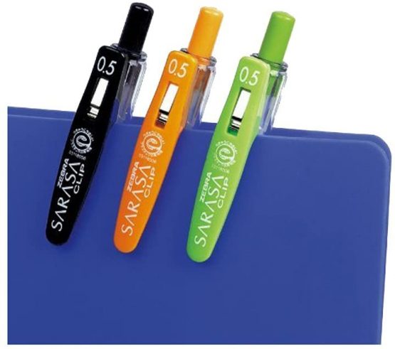 5 pieces P-JJ15-BK5 Zebra Sarasa gel ballpoint pen clip black 0.5 (japan import) - Image 2