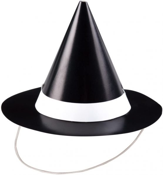 Unique Party 77057 - Mini Witch Halloween Party Hats, Pack of 8